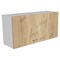 Homeroots 39in Oak Wood Wall mounted Accent Cabinet 535017 - alternate 2