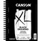 Canson XL Series Drawing Pad, Black, Side Wire Binding, 10 Sheet, 7x10 inch, 2PK C400100868-06 - alternate 2