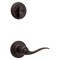 Kwikset Signature Series Combination Lockset, 2 Grade, Zinc, Venetian Bronze, 238 x 234 in Backset 991TNL-11P - alternate 2