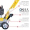 Tomahawk Power 10in Honda Concrete Floor Grinder 10HP GXV390 Motor for Smoothing, Floor Prep, Coatings TGDR10H - alternate 2