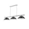 Z-Lite Vanguard Brushed Nickel 3 Light Billiard 3050-3BN-SMB - alternate 3