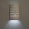 Luxury Lighting Zenia 15 in Tall Ceramic Outdoor Wall Light, Paintable White Bisque Finish, 2PK (2) 103-01-W-ud-7 - alternate 1