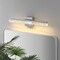 Jonathan Y Mario 22" 1-Light Modern Contemporary 360-Degree Rotatable Iron/Seeded Acrylic Integrated LED Vanity JYL7128C - alternate 2