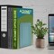 Acrimet Steel Metal Bookends for Shelves, Heavy Duty, for Large books, Green, 2PK 292.3 - alternate 2