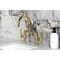 Kingston Brass Bridge Bathroom Faucet with Brass Pop-Up, Polished Brass KS2172TKL - alternate 2