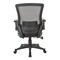 Office Star Products Ventilated Seating Screen Back Manager's Chair, Black EM60926P-U6 - alternate 2