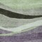 Homeroots 5' X 8' Purple And Green Abstract Washable Indoor Outdoor Area Rug 603684 - alternate 2
