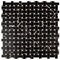 Apollo Tile Regalia 12x12 in. Nero Black, White Matte Gres Porcelain Basketweave Mosaic Tile, 6PK VEL88NERBSKMOSA - alternate 1
