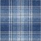 Homeroots 5' X 8' Navy Blue Black And Ivory Plaid Washable Indoor Outdoor Area Rug 596346 - alternate 2