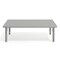 Flash Furniture Commercial Plastic Adjustable Height Classroom Activity Table-Soft Gray, 48x24 YU-YCX-001-2-RECT-TBL-SFTGY-GG - alternate 2