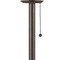 Homeroots 57" Black Traditional Shaped Floor Lamp With White Empire Shade 526340 - alternate 2