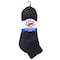 Railroad Sock Men's Quarter Sport Socks, Black, 3PK 1568 BK - alternate 2