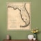 Homeroots 20" X 24" C1823 Early Map Of Florida  Vintage  Poster Wall Art 391959 - alternate 2