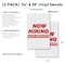 Signmission Sales Associates, Vinyl Decals Only 24 Inch x 36 Inch, Vinyl Decal, 2PK DSB-2436-2PACK-SALES ASSOCIATES - alternate 2
