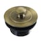 Kingston Brass 1-1/2-Inch Brass Lift & Lock Bathtub Drain, Antique Brass DLT2083 - alternate 1