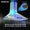 Anzzi 36" 450 CFM 3-Speed Stainless Steel Wall Mount Convertible Pyramid Residential Range Hood RH-AZ0590ESS - alternate 3
