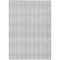 Homeroots 5' X 8' Pewter And Silver Geometric Washable Indoor Outdoor Area Rug 577086 - alternate 2