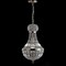 Jonathan Y Regina 10 in. Crystal/Metal Empire LED Pendant, Antique Brass JYL6108A - alternate 2