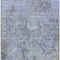 Homeroots 9' X 12' Blue And Dark Gray Abstract Washable Indoor Outdoor Area Rug 605540 - alternate 2