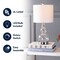 Jonathan Y Anya 20.5" Mini Glass LED Table Lamp, Clear JYL1028E - alternate 2