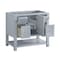 James Martin Vanities Breckenridge 36" Single Vanity, Serenity Blue, w/ 3 CM Phantome Eclos Top 330-V36-SRB-3PHT - alternate 2