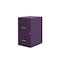 Space Solutions 14.25 in W 2 Drawer Vertical File Cabinet, Midnight Purple 25273 - alternate 2