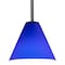 Access Lighting Martini, Pendant, Oil Rubbed Bronze Finish, Cobalt Glass 28004-1R-ORB/COB - alternate 2