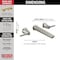 Delta Galeon: Two Handle Wall Mount Bathroom Faucet T3571LF-SS-PR-WL - alternate 2