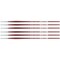 Da Vinci COLLEGE Student Brush, Synthetic, Acrylic & Oil, Round, Series 8730, Size 0, 6PK VA-8730_0 - alternate 2
