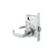 Yale Rose Satin Mortise Pacific Beach Lever Storeroom Handleset Chrome PBR8805FL x 626 x LC - alternate 2