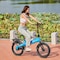 Gopowerbike GoVolt Folding Electric Bike, 20", 500W, 20mph, 45+ Mile Range, Blue GR5BLU - alternate 2