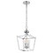 Jonathan Y Camden 10" 3-Light Iron Classic Midcentury Pendant Lantern, Chrome JYL7560B - alternate 3