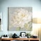 Homeroots Angelic White Peony Flower Unframed Print Wall Art 399081 - alternate 2