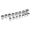 Performance Tool 16 pc. 3/4" Dr. Socket Set, Metric, 12pt, Chrome Vanadium, Storage Case W34906 - alternate 2