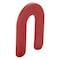 Brixwell 1/8in x 2in Plastic Horseshoe Shim Red, 100PK PHS82-XCP100 - alternate 2
