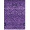 Homeroots 10' X 14' Eggplant Purple And Plum Floral Washable Indoor Outdoor Area Rug 588893 - alternate 2