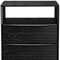 Homeroots 23" Black Wood Accent Cabinet 691675 - alternate 2