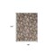 Homeroots 8' X 10' Brown And Ivory Floral Indoor Outdoor Area Rug 550207 - alternate 1