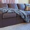 Lavish Home Oversized Ruched Faux Fur Blanket Plush Polyester Faux Fur Queen-Size Throw for Sofas & Beds HT-THROW1-SLV - alternate 2