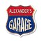 Signmission Alexander's Garage, 12 Inch X 12 Inch, Plastic Sign SHI-P-12-383-ALEXANDER - alternate 1