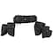 Klein Tools Tool Belt, Tool Belt, Black, Nylon, 11 Pockets 5709M - alternate 2