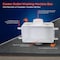 Everflow Replacement Washing Machine Outlet Box W/ Faceplate; White ABS SB300 - alternate 2