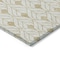Homeroots 5' X 8' Gold And Beige Geometric Washable Indoor Outdoor Area Rug 595734 - alternate 2