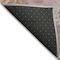 Homeroots 8' Pink Gray And Gold Round Floral Washable Indoor Outdoor Area Rug 604086 - alternate 2