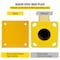Vevor Safety Bollard Steel Bollard Post Yellow Pipe Steel Barrier 48" H 5.5" D BP-48-5.5 - alternate 2