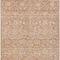 Homeroots 3' X 5' Coral And Ivory Floral Washable Indoor Outdoor Area Rug 604665 - alternate 2