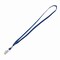 Advantus Metal Flat Clip Lanyard, 36in Long, Blue, 100PK 97127 - alternate 1