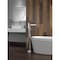 Delta Zura Single Handle Floor Mount Tub Filler Trim with Hand Shower T4774-FL - alternate 2