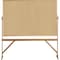 Ghent Reversible Bulletin Board 78-1/8x77-1/4" RKK46 - alternate 1