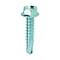 Teks Screw #14 Thread, 1 1/2 in L, Coarse Thread, Hex Drive, Self-Drilling, Self-Tapping, Steel, 50PK 21352 - alternate 2